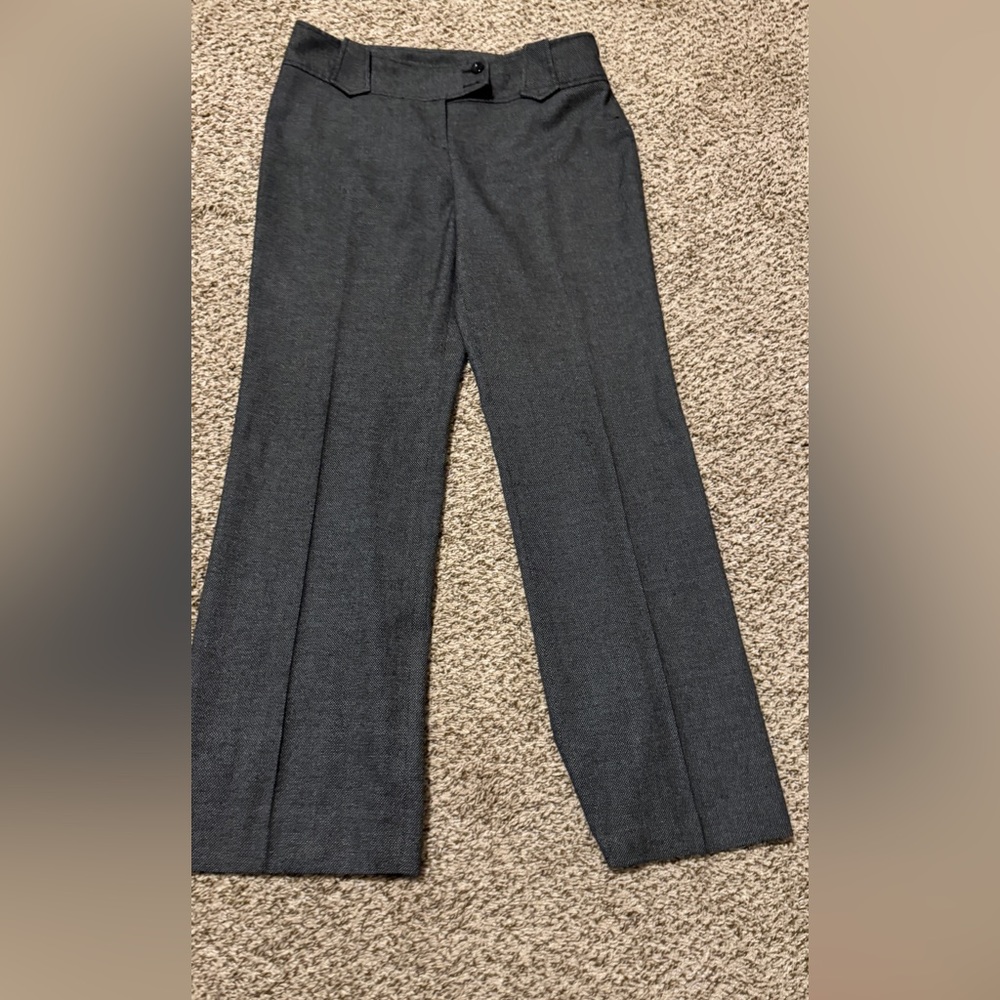 ANN Taylor signature straight leg trousers